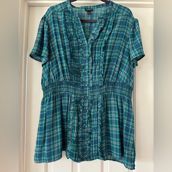 Torrid Georgette Blouse - Picture 2 of 7